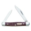 Case 000 Folding Pocket Knife, Stainless Steel Blade, 2Blade, Brown Handle 83